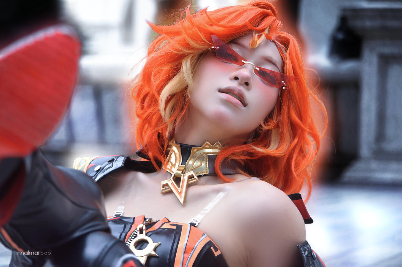 Shoot with Nikon D3100 (+ Andoer GN40) & Nikon AF-S DX 55-300mm f/4.5-5.6G ED VR (+ K&F Concept A-Series HD Black Mist Diffusion 1/4). No rim light or other direct light sources were used.